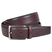 Miguel Bellido Classic Smooth Leather Belt - Brown