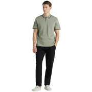 Original Creator The Art Of Doing Nothing Essential Pique Polo Shirt - Slate Green