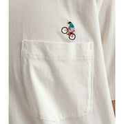 Revolution Bicycle Regular T-Shirt - Off-White