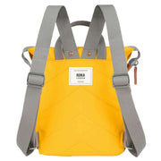 Roka Bantry B Small Recycled Nylon Backpack - Saffron Yellow