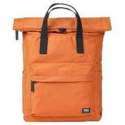 Roka Canfield B Medium Black Label Recycled Nylon Backpack - Burnt Orange