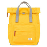 Roka Canfield B Small Recycled Nylon Backpack - Saffron Yellow