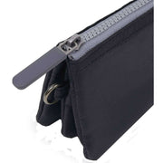 Roka Carnaby Small Recycled Nylon Ripstop Wallet - Black