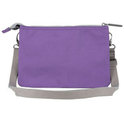 Roka Carnaby XL Recycled Canvas Crossbody Bag - Imperial Purple