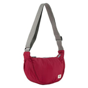 Roka Farringdon Recycled Taslon Slouchy Bag - Berry Red