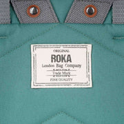 Roka Finchley A Large Sustainable Canvas Backpack - Sage Green