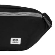 Roka Jubilee Medium Recycled Nylon Sling Bag - Black