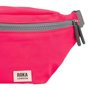 Roka Jubilee Medium Recycled Nylon Sling Bag - Raspberry Neon