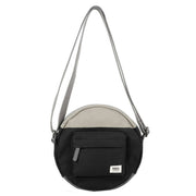 Roka Paddington B Creative Waste Two Tone Recycled Canvas Crossbody Bag - Ash Black/Coriander Grey