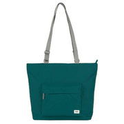 Roka Trafalgar B Recycled Canvas Tote Bag - Teal Blue