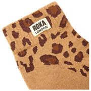 Roka ウェンブリー アンケ ソックス - サバンナ レオパード サンド ベージュ