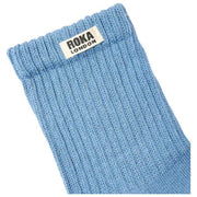 Roka Windsor ソリッド クルー ソックス - エアフォース ブルー