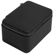 Stackers ジッパー付きミディアム トラベル ウォッチ ボックス - ブラック