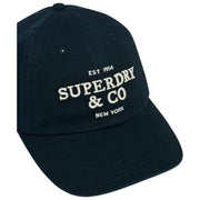 Superdry & Co Company ロゴ ベースボール キャップ - Eclipse ネイビー