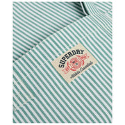 Superdry & Co オックスフォード ストライプ トート バッグ - ペパーミント/チョーク ホワイト ストライプ