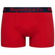 Superdry & Co トリプル パック トランクス - ネイビー/ブルー/レッド