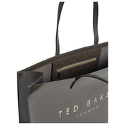 Ted Baker Crikon Crinkle エクストラ ラージ アイコン バッグ - ミッド グレー