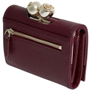 Ted Baker Roosa スモール レザー ボブル パース - ダークレッド