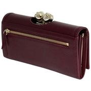 Ted Baker Roosali ラージ レザー ボブル パース - ダークレッド