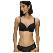 Triumph Amourette チャーム ワイヤーパッド入りブラ - ブラック