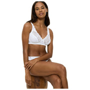 Triumph Amourette ノンワイヤー ブラジャー - ホワイト