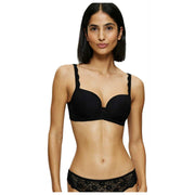 Triumph Amourette ワイヤーパッド入りブラ - ブラック