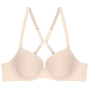 Triumph Pure Micro Wired Padded Bra - カメオベージュ