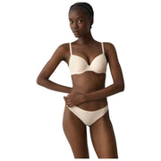 Triumph Pure Micro Wired Padded Bra - カメオベージュ