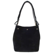 Vivienne Westwood Lottie スエード スモール ショルダーバッグ - ブラック