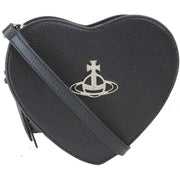 Vivienne Westwood Louise Heart Crossbody Bag - Black