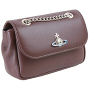 Vivienne Westwood Nappa Small Chain Purse Bag - Brown