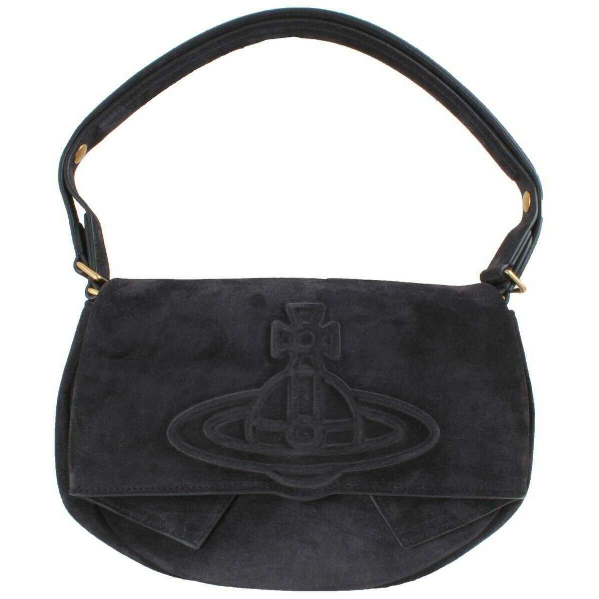 Vivienne Westwood サディ ショルダーバッグ ブラック GRANNY 口金ミニショルダーバッグ(ブラック)（レディース