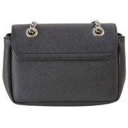 Vivienne Westwood Saffiano Small Chain Purse - Black