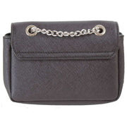 Vivienne Westwood Saffiano Small Chain Purse Bag - Black