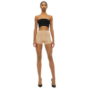 Wolford Individual ウルトラ シアー 10 デニール コントロール トップ タイツ - ゴビ ベージュ