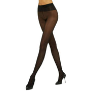 Wolford Neon Semi-Sheer 40 Denier Tights - Black