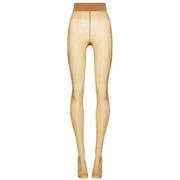 Wolford Satin Touch Sheer Shimmer 20 Denier Tights - Caramel Beige