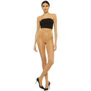 Wolford Satin Touch Sheer Shimmer 20 Denier Tights - Gobi Beige