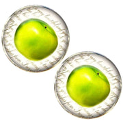 Bassin and Brown Apple Cufflinks - Green