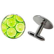 Bassin and Brown Lime Fruit Cufflinks - Green