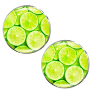 Bassin and Brown Lime Fruit Cufflinks - Green