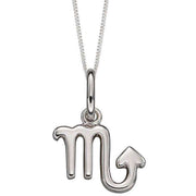 Beginnings Scorpio Zodiac Necklace - Silver