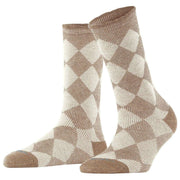 Burlington Dalston Socks - Beige Mel