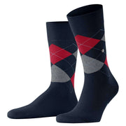 Burlington King Socks - Marine Navy