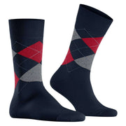 Burlington King Socks - Marine Navy