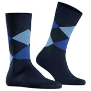 Burlington King Socks - Marine Navy