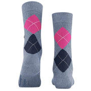 Burlington Queen Socks - Cobalt Grey