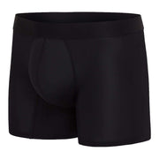 Comfyballs No Show Cotton Long Boxer - Black