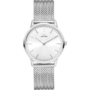 Danish Design Akilia Mesh Watch - Silver/White