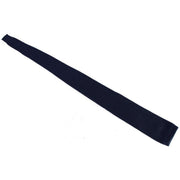 David Van Hagen Plain Knitted Tie - Navy